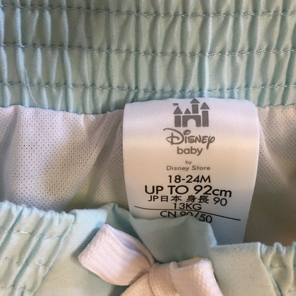 DISNEY BABY Mickey Mouse Baby Boy Swimsuit - Rash Guard and Swim Trunk  🐭 - Picture 13 of 15